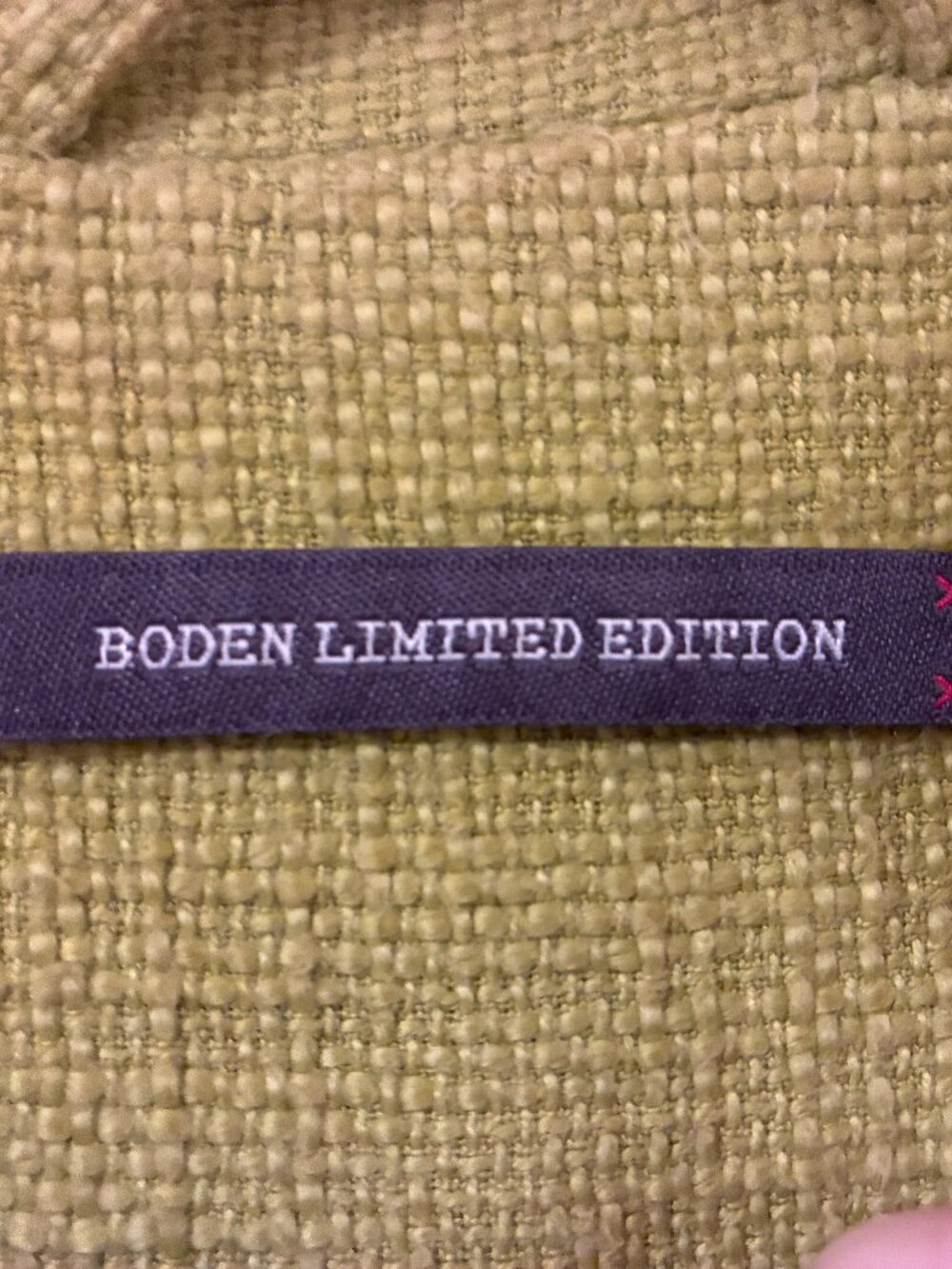 Boden Limited Edition Chartreuse Green Swing Coat Peter Pan Collar Sz 4 - Picture 7 of 10